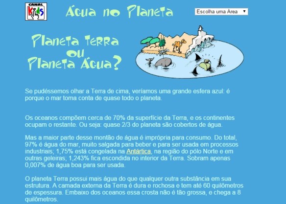agua no planeta